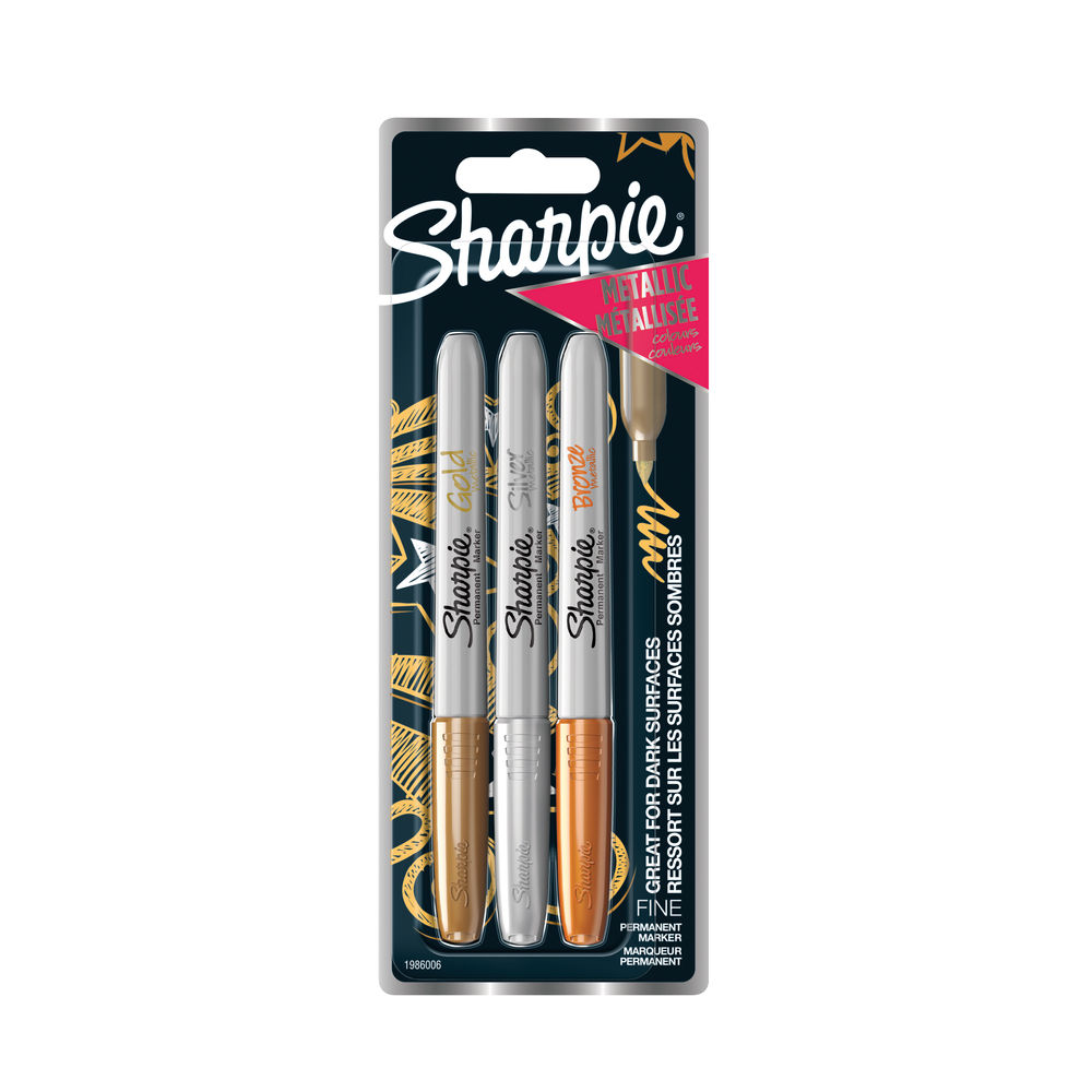 Sharpie Fine Metallic Assorted